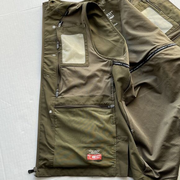 SCOTTeVEST RFID Travel Vest Mens S Water Repellent Technology Enabled 26 Pockets - Picture 11 of 16